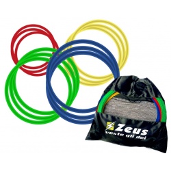 SET CERCHI PVC 60 CM PIATTI 12 PZ ZEUS SPORT