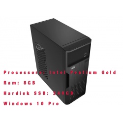 Computer Desktop PC Fisso Tower ADJ Intel Win10Pro