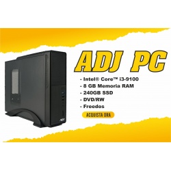 Computer Desktop PC Tower ADJ Intel i3