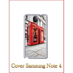 Cover in Plastica Samsung Note 4 con inserto in alluminio sublimatico